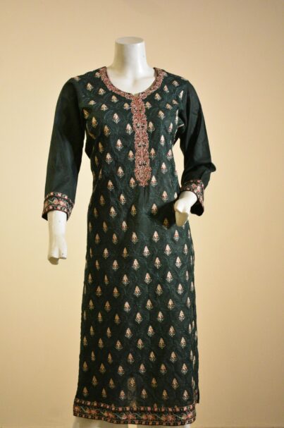 1 Piece Cotton Shirt-Embroidered (Pret) - Image 3