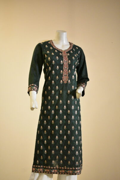 1 Piece Cotton Shirt-Embroidered (Pret) - Image 2