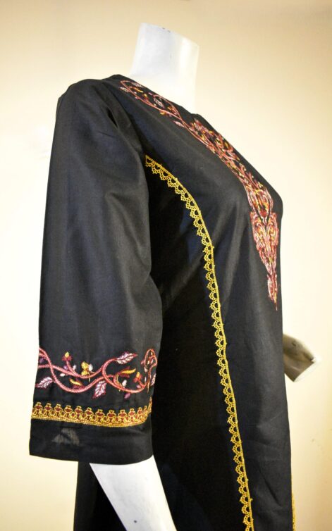 1 Piece Cotton Shirt-Embroidered (Pret)