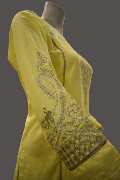 1 Piece Cotton Shirt-Embroidered (Pret) - Image 5
