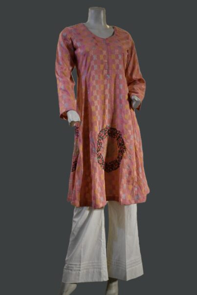 1 Piece Cotton Shirt-Embroidered (Pret)