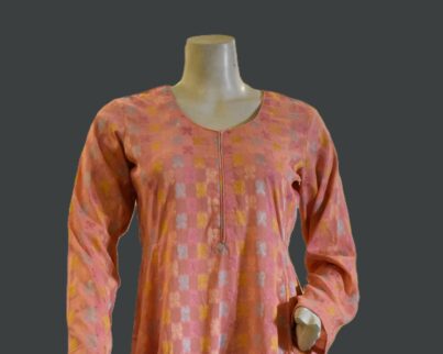 1 Piece Cotton Shirt-Embroidered (Pret) - Image 3