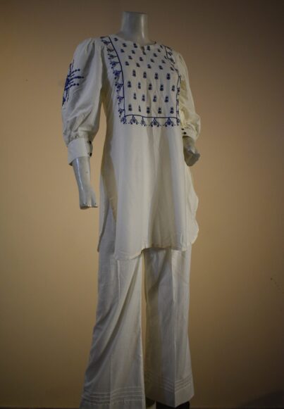 1 Piece Cotton Shirt-Embroidered (Pret)